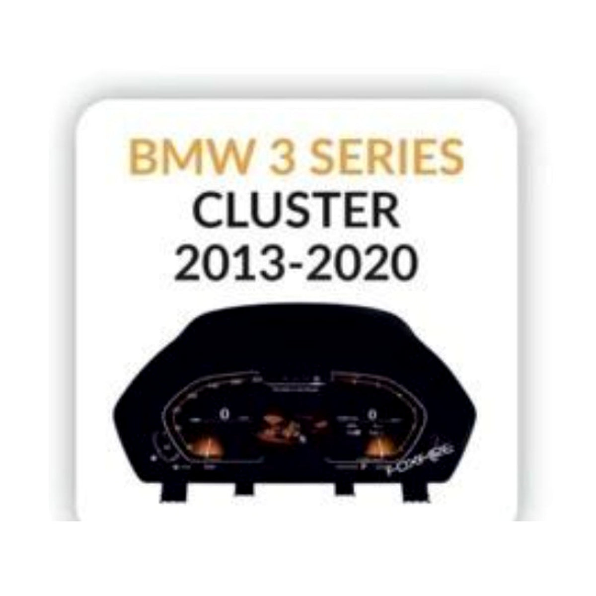 BMW BMW 3 Series Cluster 2013-2020 - Shreenathji's Car-Tech Studio