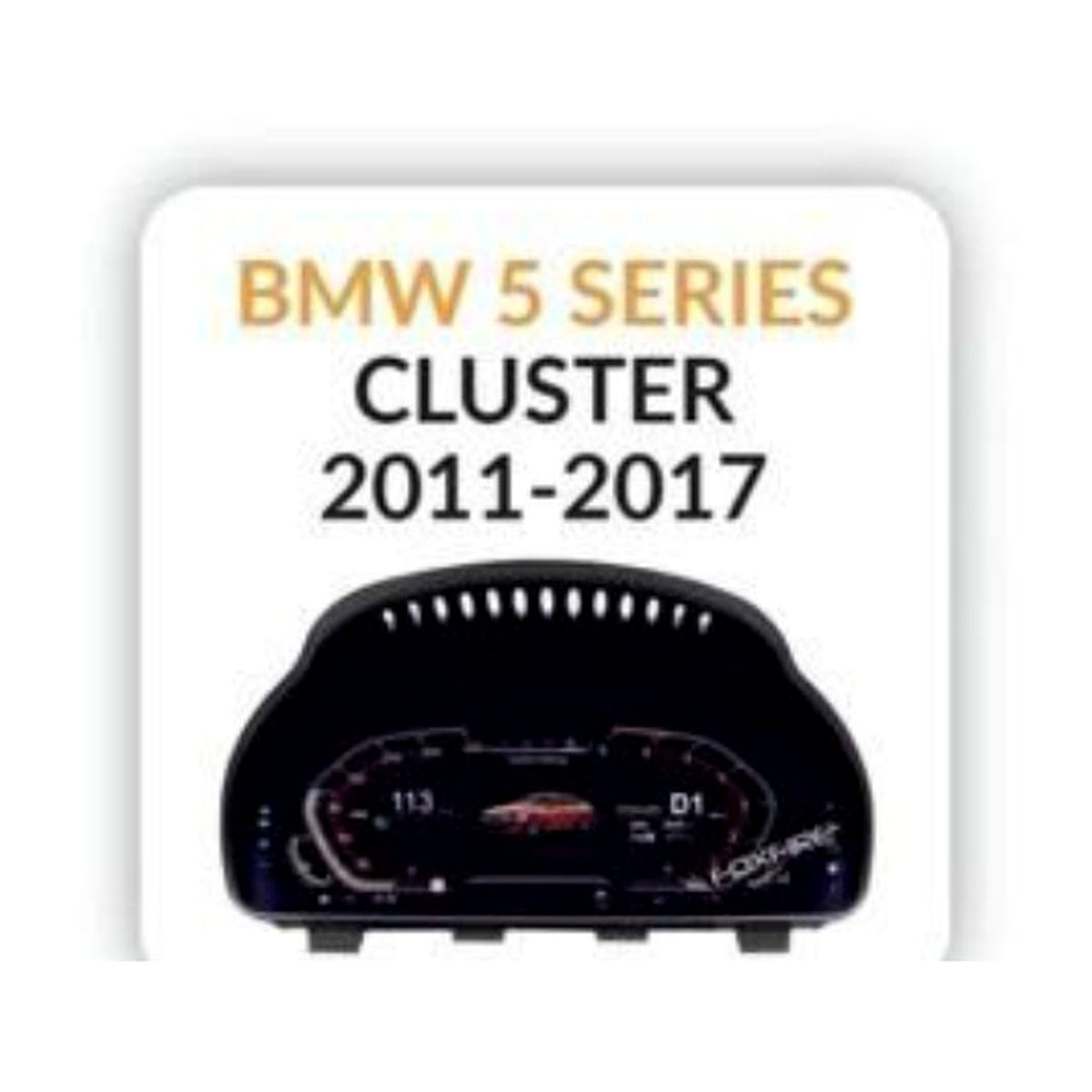 BMW BMW 5 Series Cluster 2011-2017 - Shreenathji's Car-Tech Studio