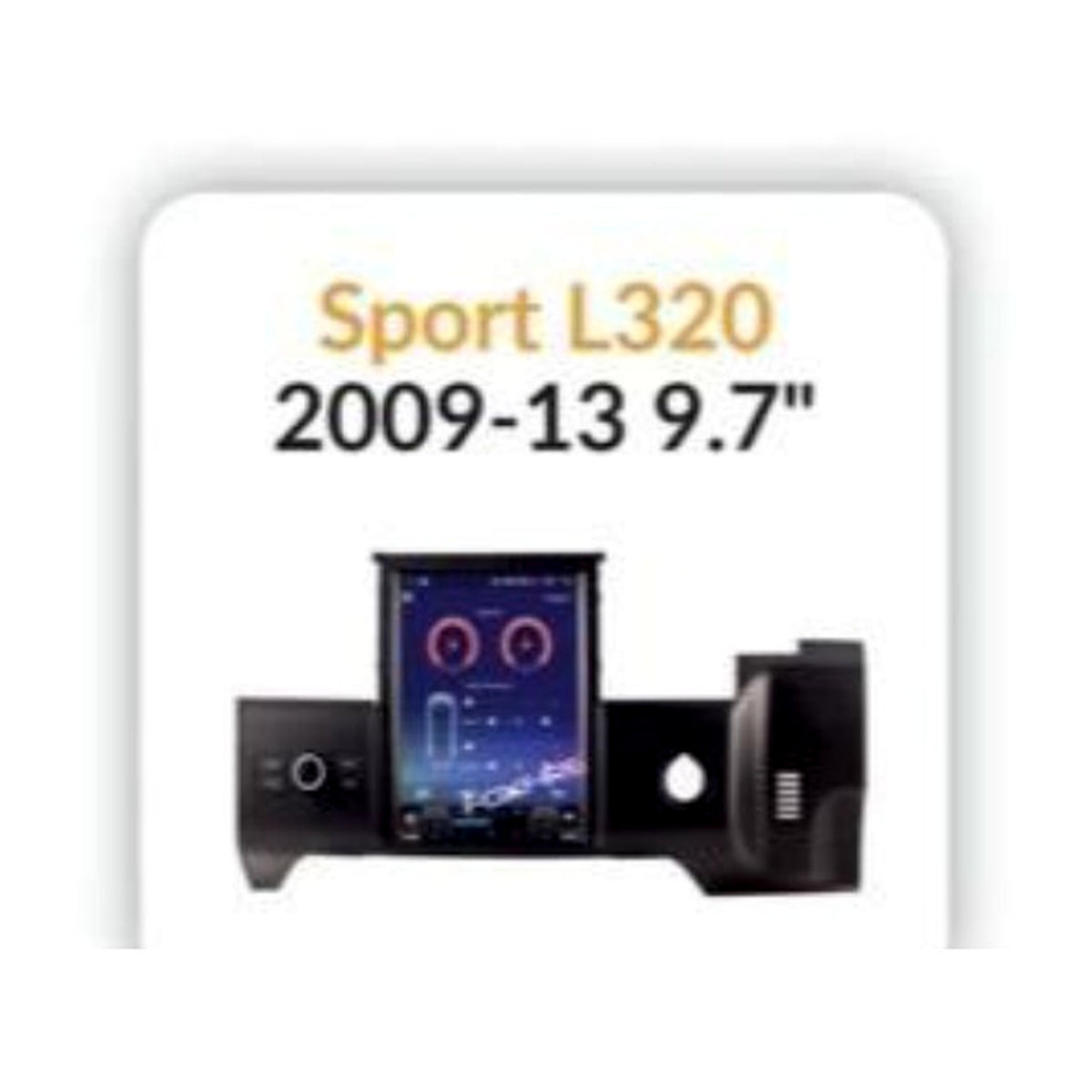 Range Rover / Land Rover Sport L320 2009-13 9.7" - Shreenathji's Car-Tech Studio