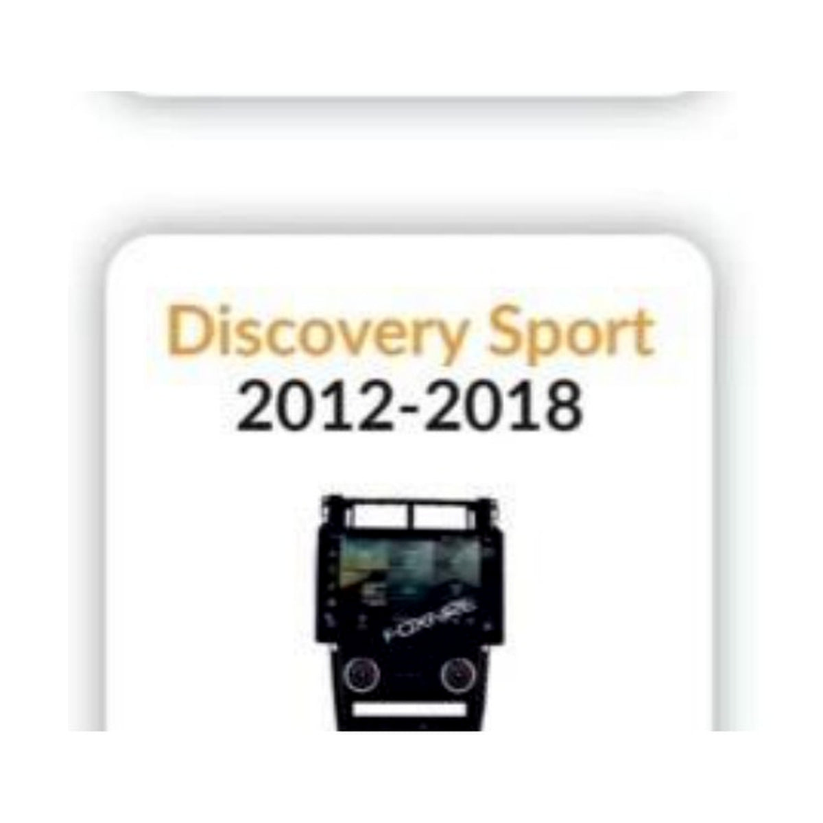 Range Rover / Land Rover Discovery Sport 2012-2018 - Shreenathji's Car-Tech Studio