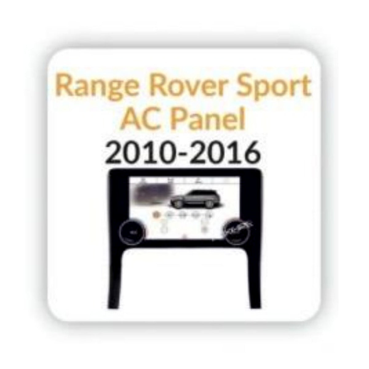 Range Rover / Land Rover Range Rover Sport AC Panel 2010-2016 - Shreenathji's Car-Tech Studio