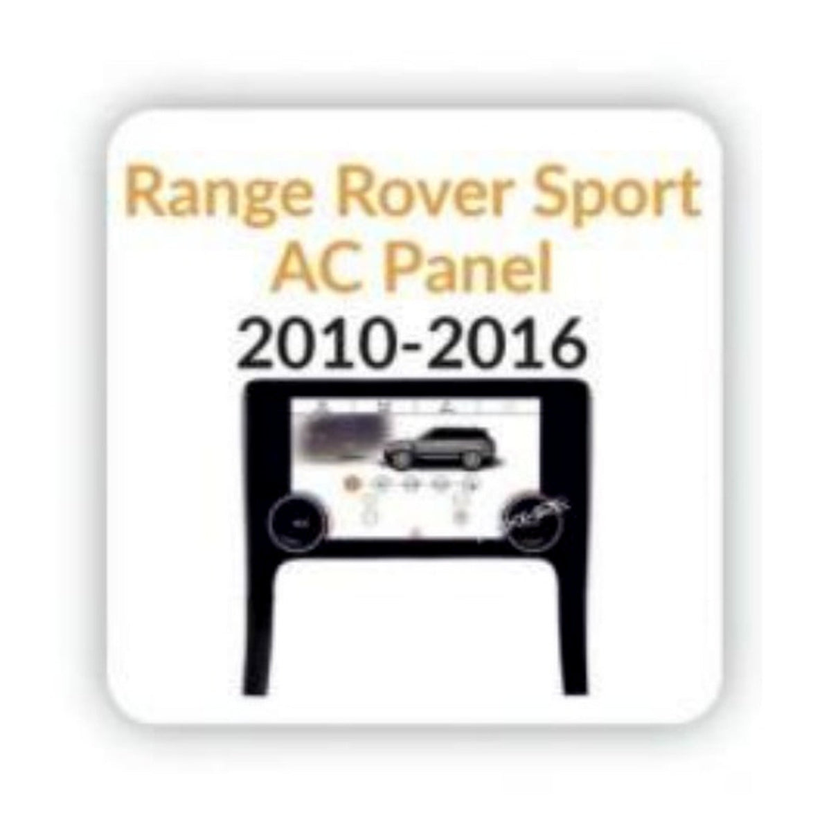 Range Rover / Land Rover Range Rover Sport AC Panel 2013-2017 - Shreenathji's Car-Tech Studio