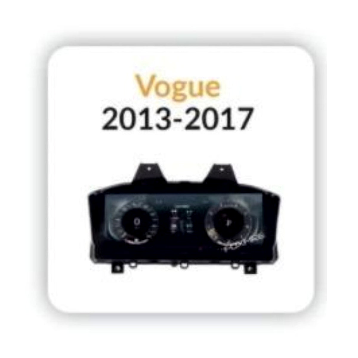 Range Rover / Land Rover Vogue Cluster 2013-2017 - Shreenathji's Car-Tech Studio