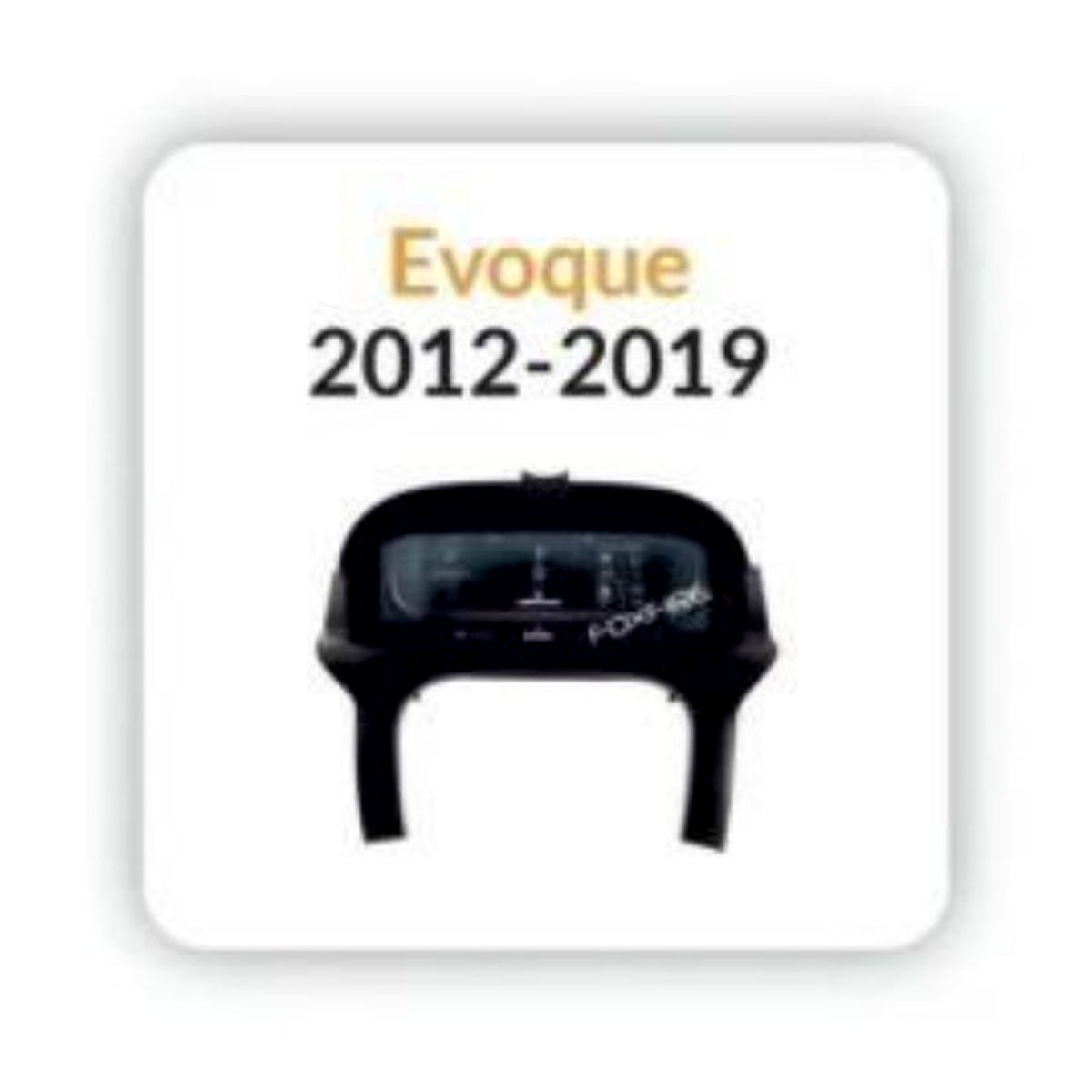 Range Rover / Land Rover Evoque Cluster 2012-2019 - Shreenathji's Car-Tech Studio