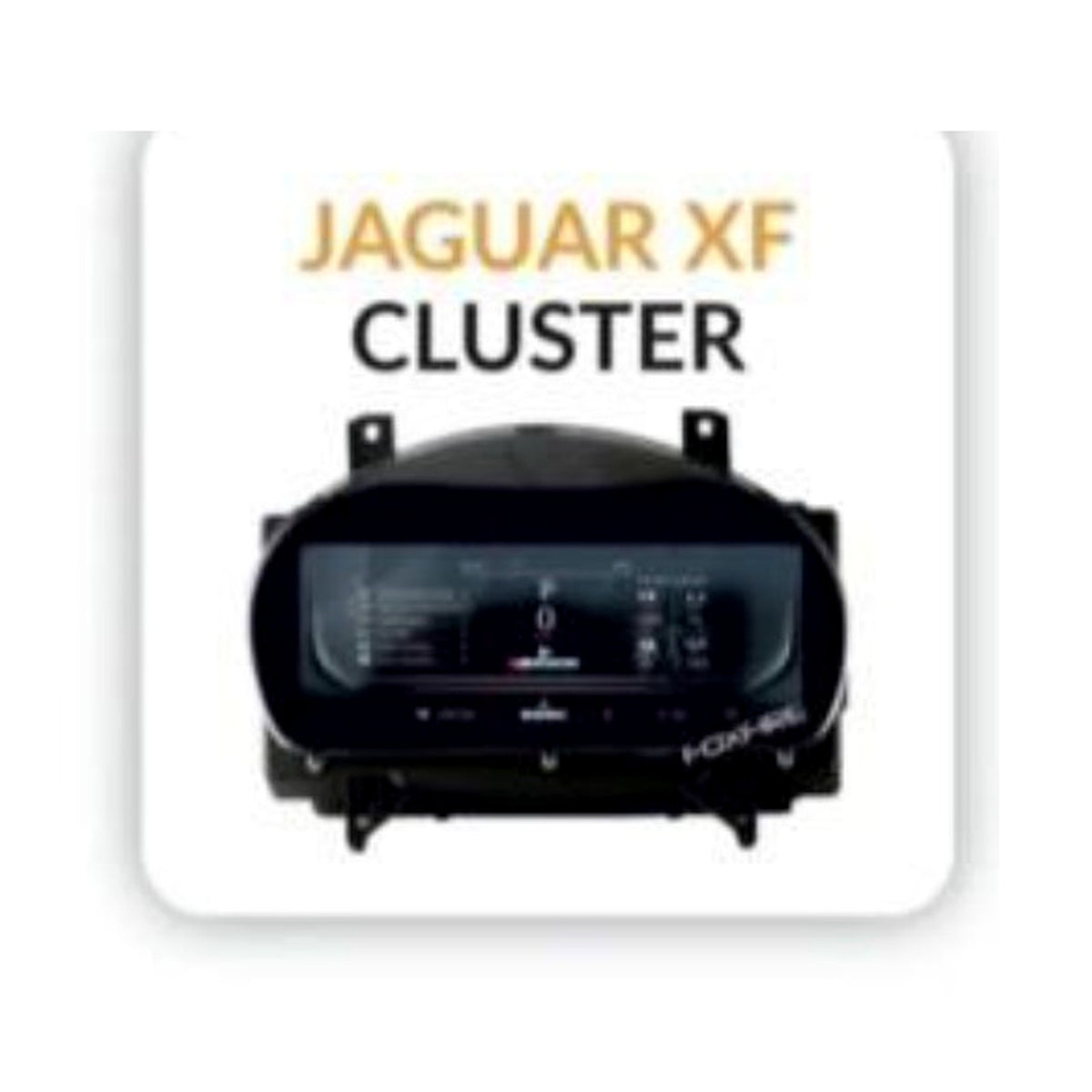 Jaguar Jaguar XF Cluster - Shreenathji's Car-Tech Studio