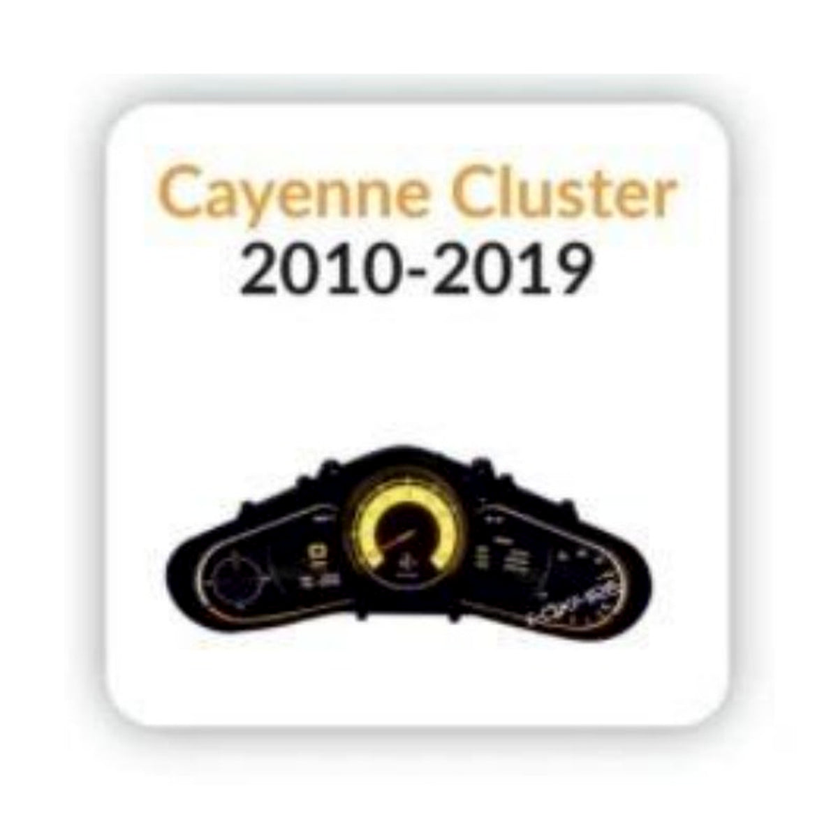 Porsche Cayenne Cluster 2010-2019 - Shreenathji's Car-Tech Studio