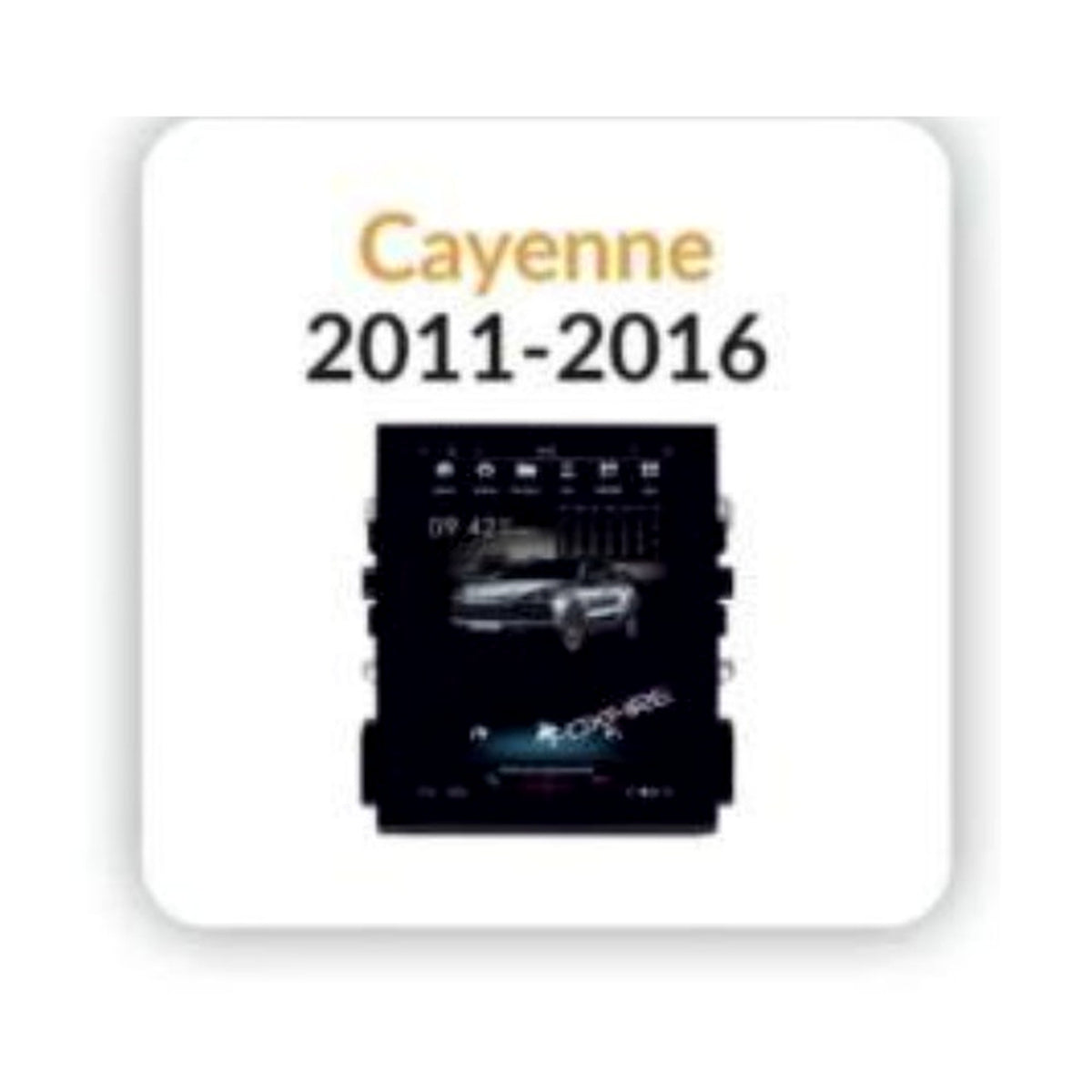 Porsche Cayenne 2011-2016 - Shreenathji's Car-Tech Studio