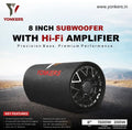 8-Inch Powered Subwoofer with Hi-Fi Amplifier
